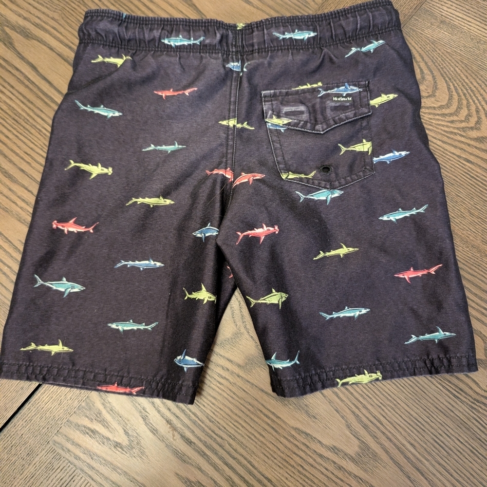 ✨5 For $50 Hurley Shark Print Swim Shorts - Picture 4 of 5